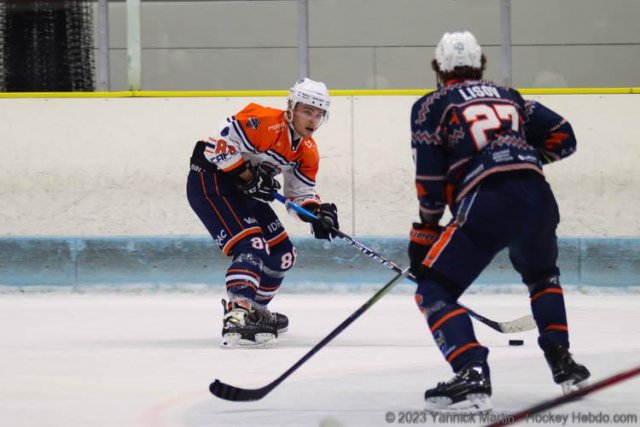 Photo hockey match Clermont-Ferrand - Montpellier  le 09/12/2023