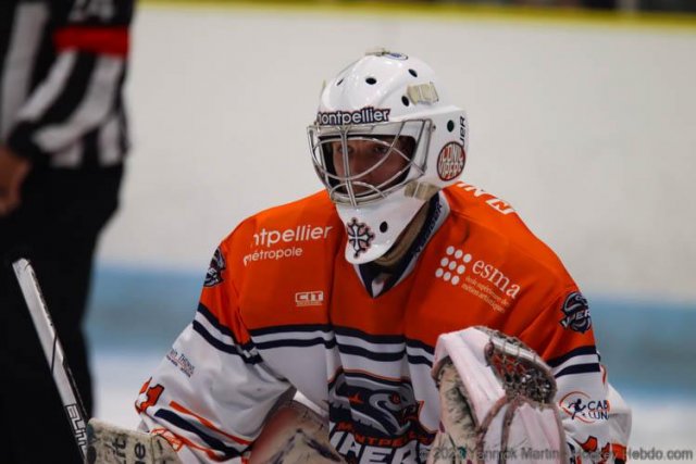 Photo hockey match Clermont-Ferrand - Montpellier  le 09/12/2023