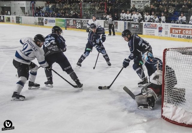 Photo hockey match Tours  - Nantes le 06/12/2023