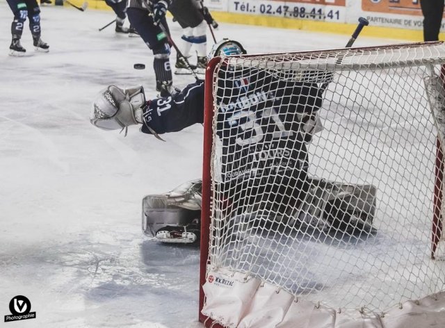Photo hockey match Tours  - Nantes le 06/12/2023