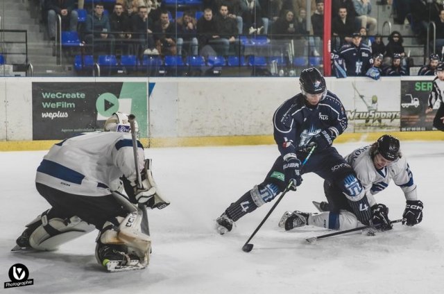 Photo hockey match Tours  - Nantes le 06/12/2023