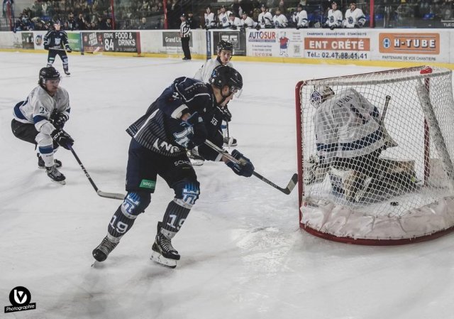 Photo hockey match Tours  - Nantes le 06/12/2023