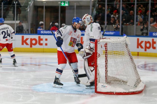 Photo hockey match Switzerland - Czech Republic le 16/12/2023