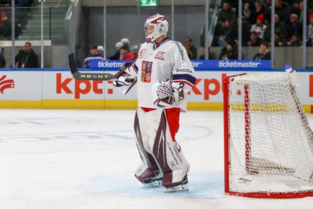 Photo hockey match Switzerland - Czech Republic le 16/12/2023