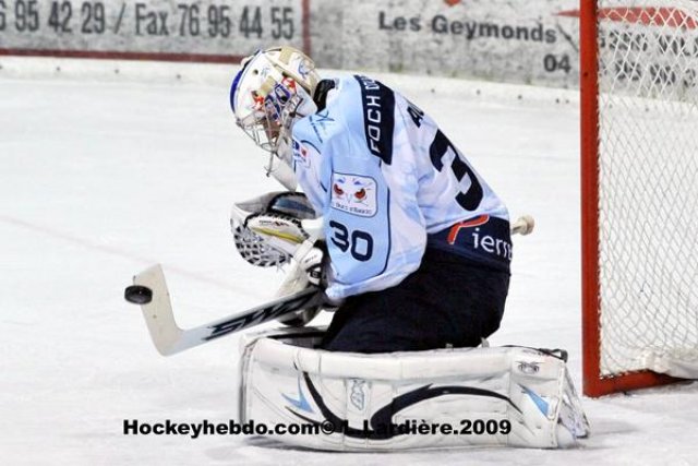 Photo hockey match Villard-de-Lans - Angers  le 10/10/2009