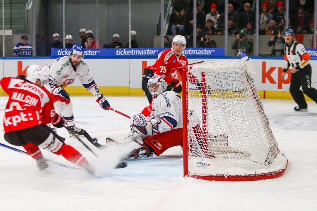 Photo hockey match Switzerland - Czech Republic le 16/12/2023