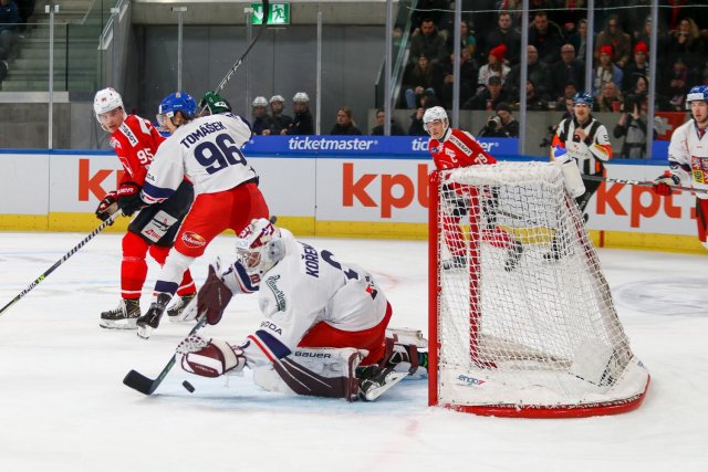Photo hockey match Switzerland - Czech Republic le 16/12/2023