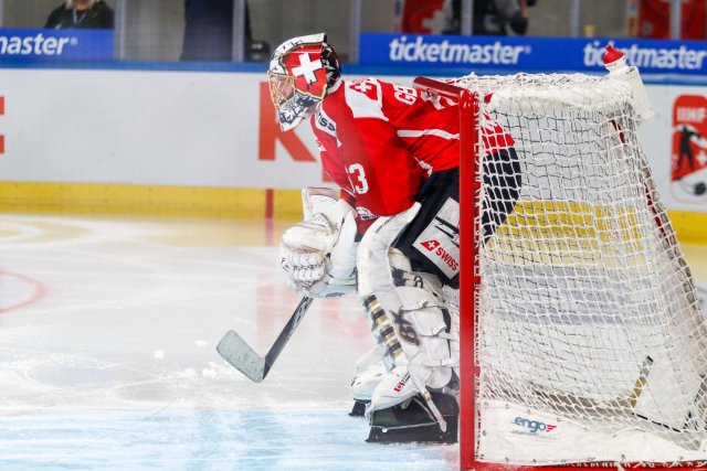 Photo hockey match Switzerland - Czech Republic le 16/12/2023