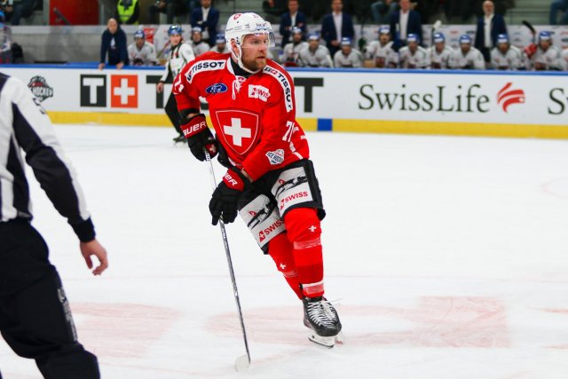 Photo hockey match Switzerland - Czech Republic le 16/12/2023