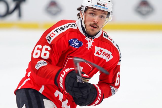 Photo hockey match Switzerland - Czech Republic le 16/12/2023
