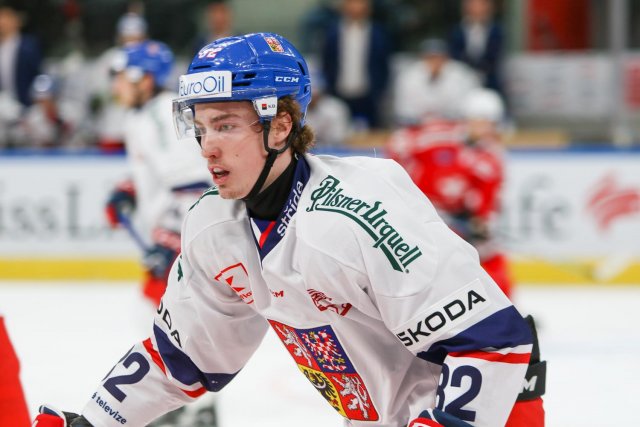 Photo hockey match Switzerland - Czech Republic le 16/12/2023