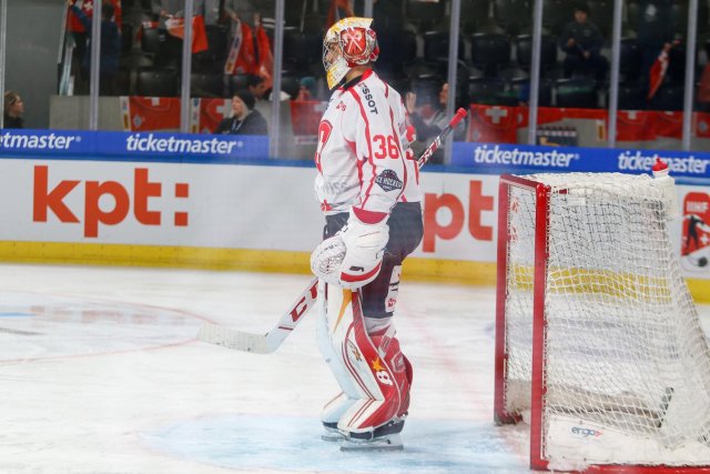 Photo hockey match Switzerland - Finland le 17/12/2023