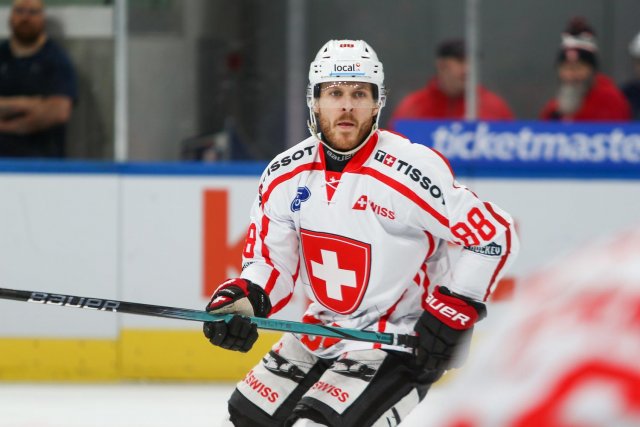 Photo hockey match Switzerland - Finland le 17/12/2023