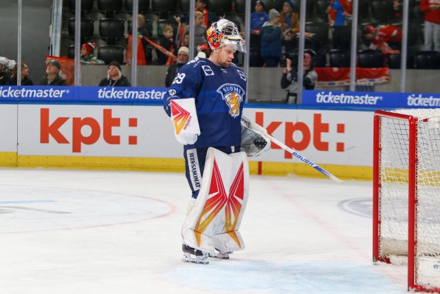Photo hockey match Switzerland - Finland le 17/12/2023
