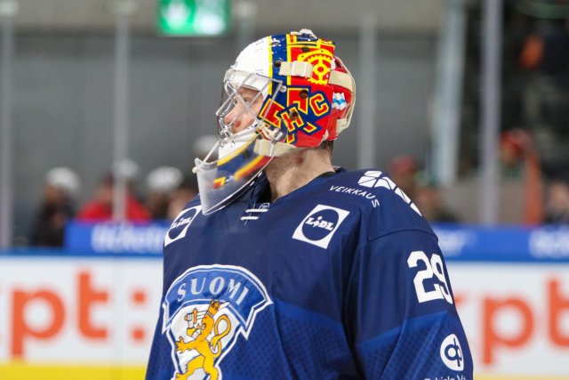 Photo hockey match Switzerland - Finland le 17/12/2023