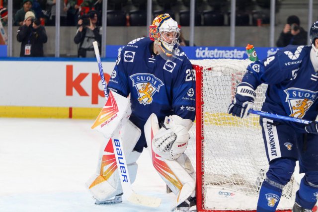 Photo hockey match Switzerland - Finland le 17/12/2023