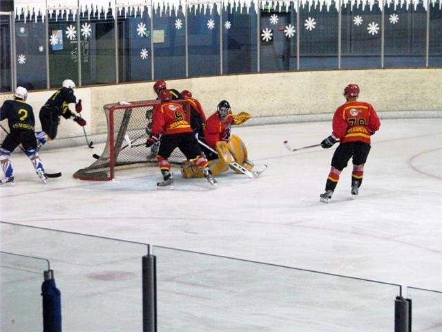 Photo hockey match Besançon - Belfort  le 10/10/2009