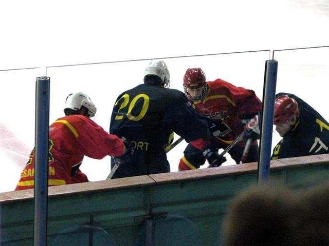 Photo hockey match Besançon - Belfort  le 10/10/2009