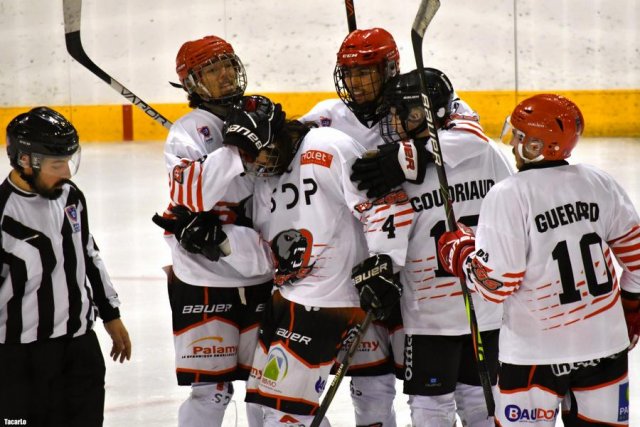 Photo hockey match Rennes - Cholet II le 09/12/2023