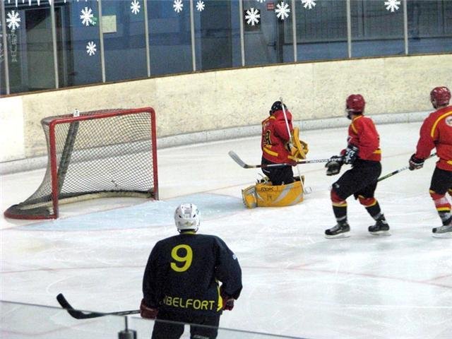Photo hockey match Besançon - Belfort  le 10/10/2009
