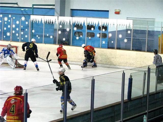 Photo hockey match Besançon - Belfort  le 10/10/2009
