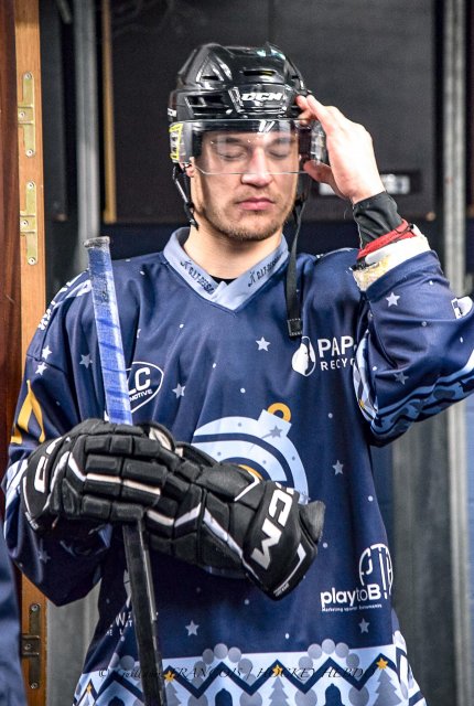 Photo hockey match Nantes - Epinal  le 16/12/2023