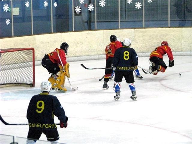 Photo hockey match Besançon - Belfort  le 10/10/2009