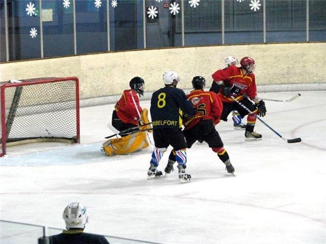 Photo hockey match Besançon - Belfort  le 10/10/2009