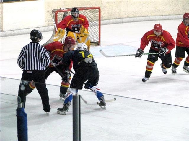 Photo hockey match Besançon - Belfort  le 10/10/2009