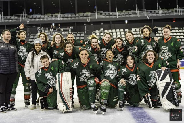 Photo hockey match Cergy-Pontoise / Féminin - Dunkerque mineur / Fem. le 16/12/2023