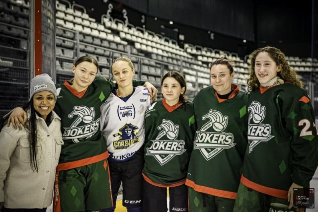 Photo hockey match Cergy-Pontoise / Féminin - Dunkerque mineur / Fem. le 16/12/2023