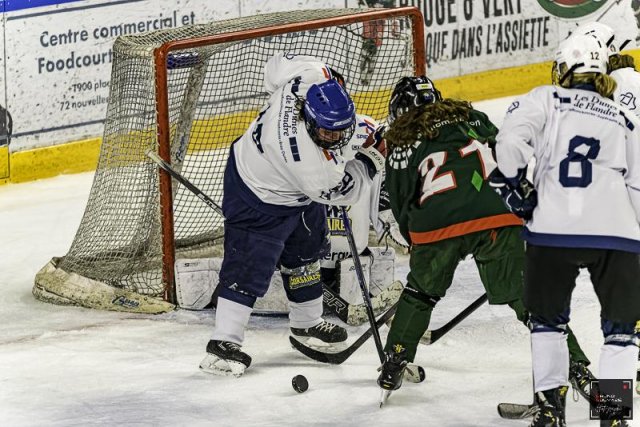 Photo hockey match Cergy-Pontoise / Féminin - Dunkerque mineur / Fem. le 16/12/2023