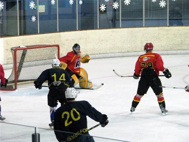 Photo hockey match Besançon - Belfort  le 10/10/2009