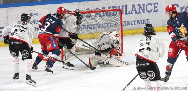 Photo hockey match Grenoble  - Amiens  le 19/12/2023