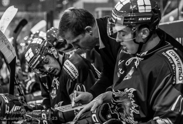 Photo hockey match Grenoble  - Amiens  le 19/12/2023