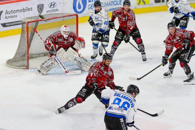 Photo hockey match Amiens  - Gap  le 22/12/2023