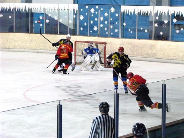 Photo hockey match Besançon - Belfort  le 10/10/2009