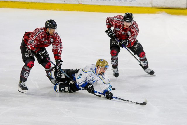 Photo hockey match Amiens  - Gap  le 22/12/2023