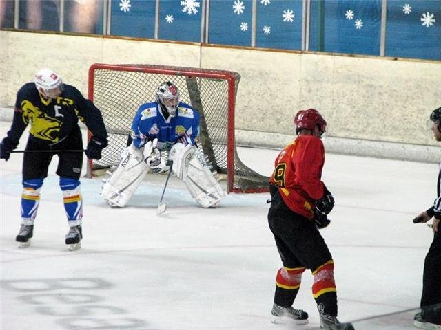 Photo hockey match Besançon - Belfort  le 10/10/2009