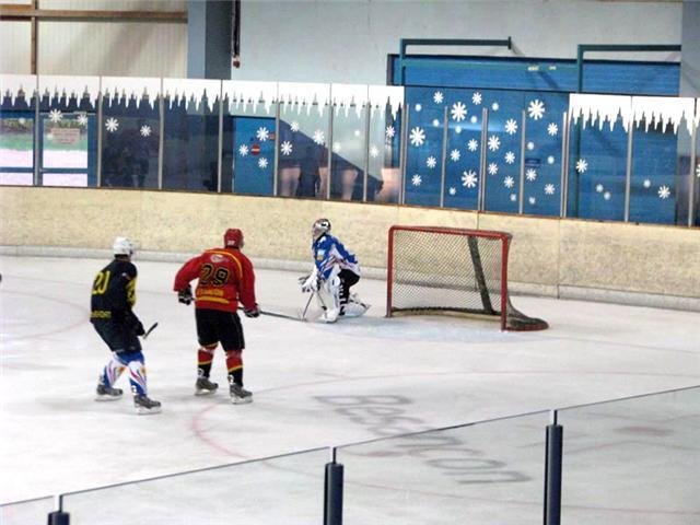 Photo hockey match Besançon - Belfort  le 10/10/2009