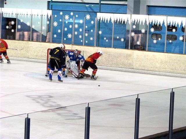 Photo hockey match Besançon - Belfort  le 10/10/2009