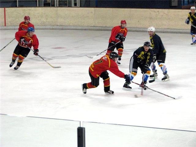 Photo hockey match Besançon - Belfort  le 10/10/2009