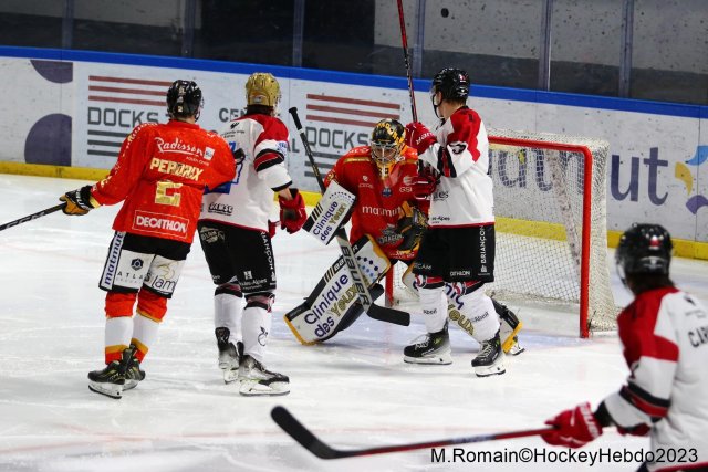 Photo hockey match Rouen - Briançon  le 22/12/2023