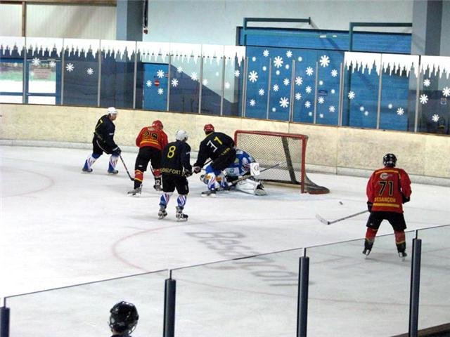 Photo hockey match Besançon - Belfort  le 10/10/2009