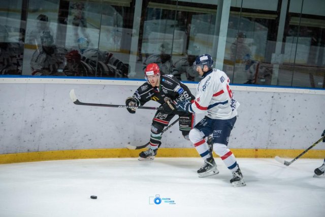Photo hockey match Mont-Blanc - Caen  le 23/12/2023