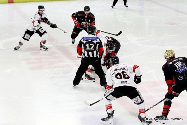 Photo hockey match Nice - Chamonix  le 22/12/2023