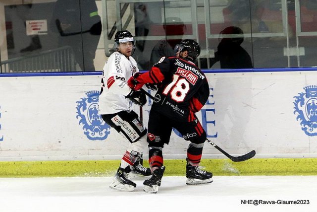 Photo hockey match Nice - Chamonix  le 22/12/2023