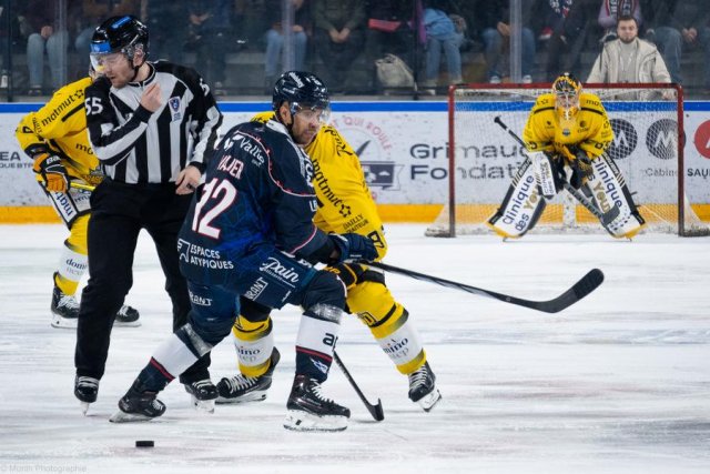 Photo hockey match Angers  - Rouen le 28/12/2023