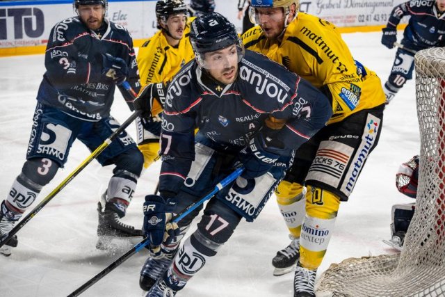 Photo hockey match Angers  - Rouen le 28/12/2023