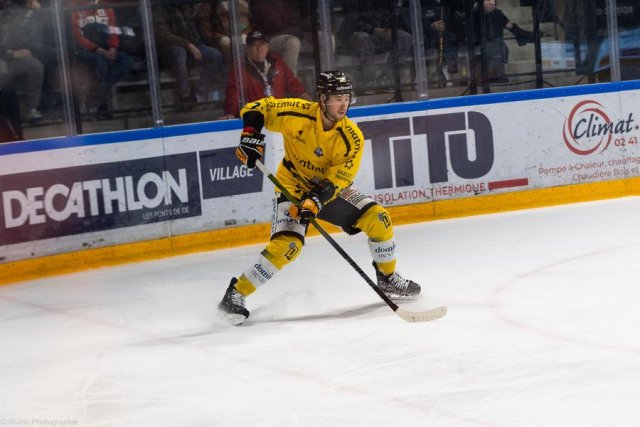 Photo hockey match Angers  - Rouen le 28/12/2023